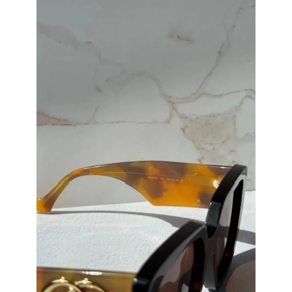 NEW Gucci GG0956S Havana Brown Marmont Oversized Sunglasses